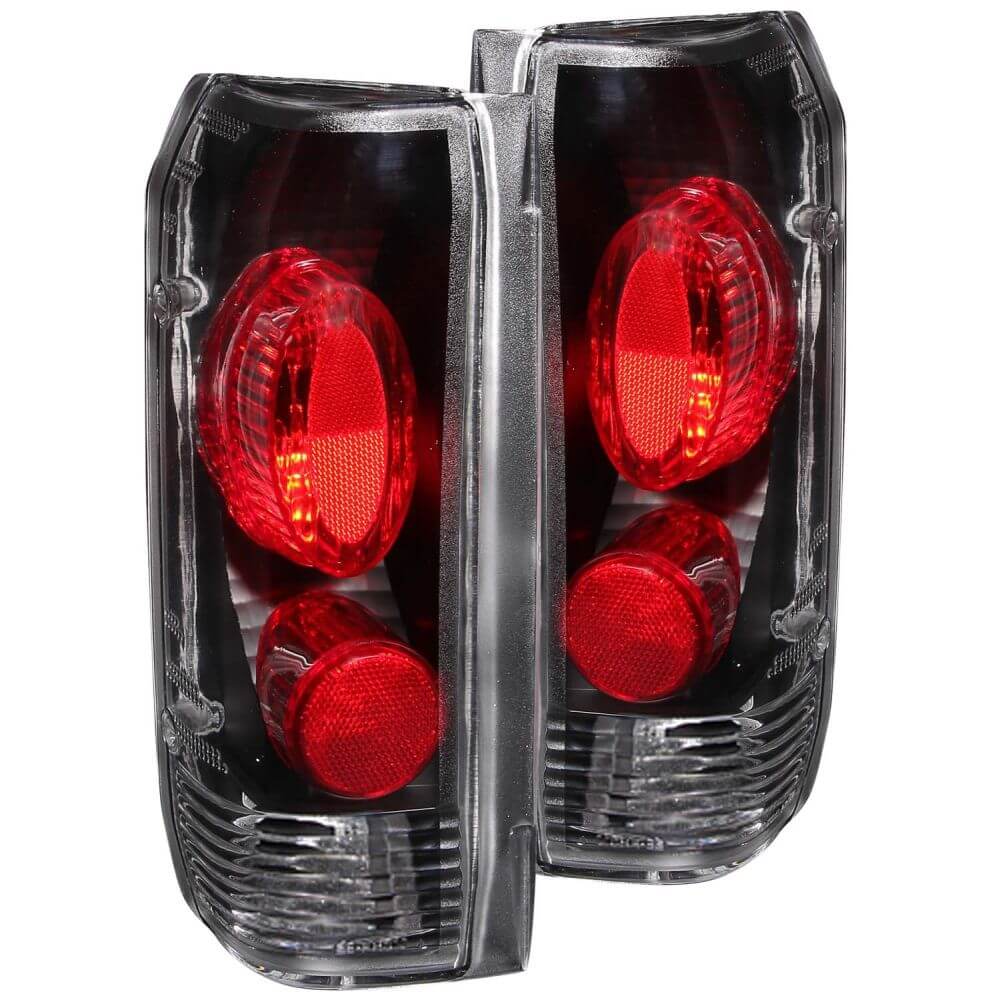 Anzo 211062 Tail Lights - Version 2 - Black
