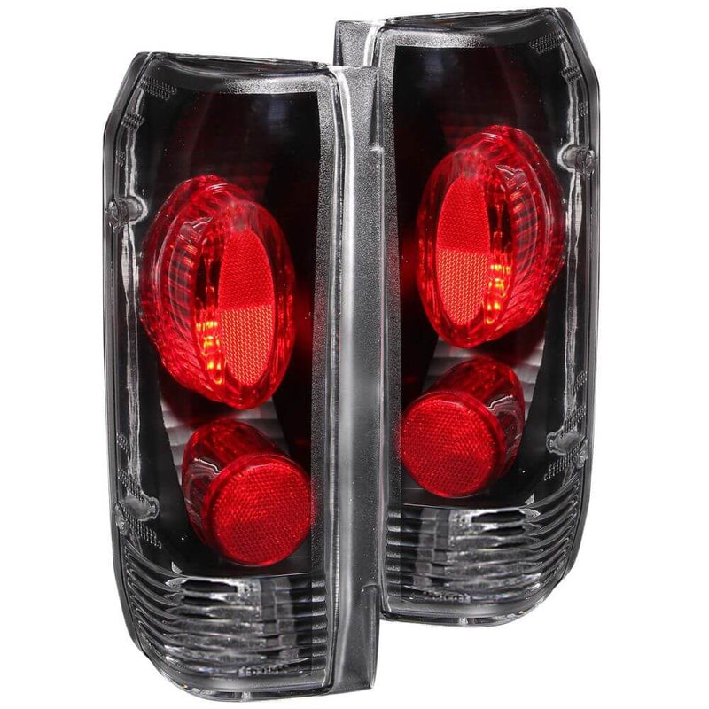 Anzo 211062 Tail Lights - Version 2 - Black