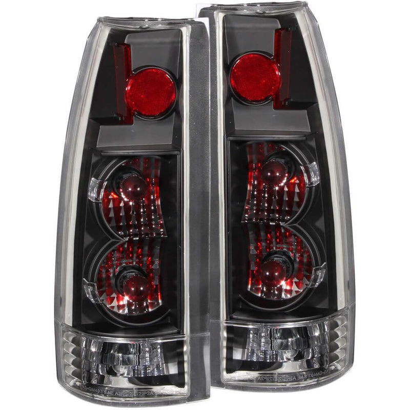 Anzo 211144 Tail Lights - Black Clear-New Generation