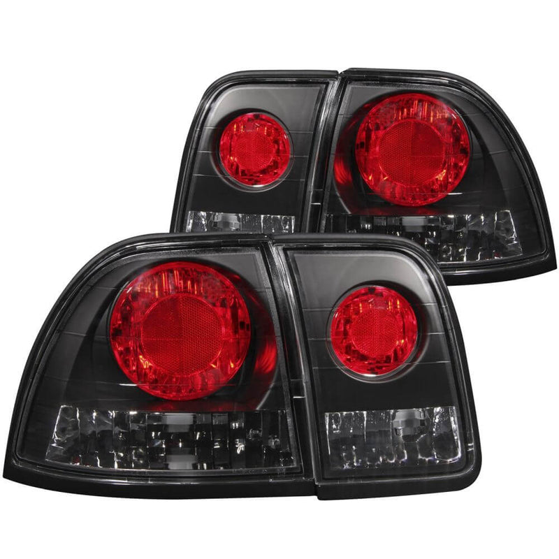 Anzo 221039 Tail Lights - Black