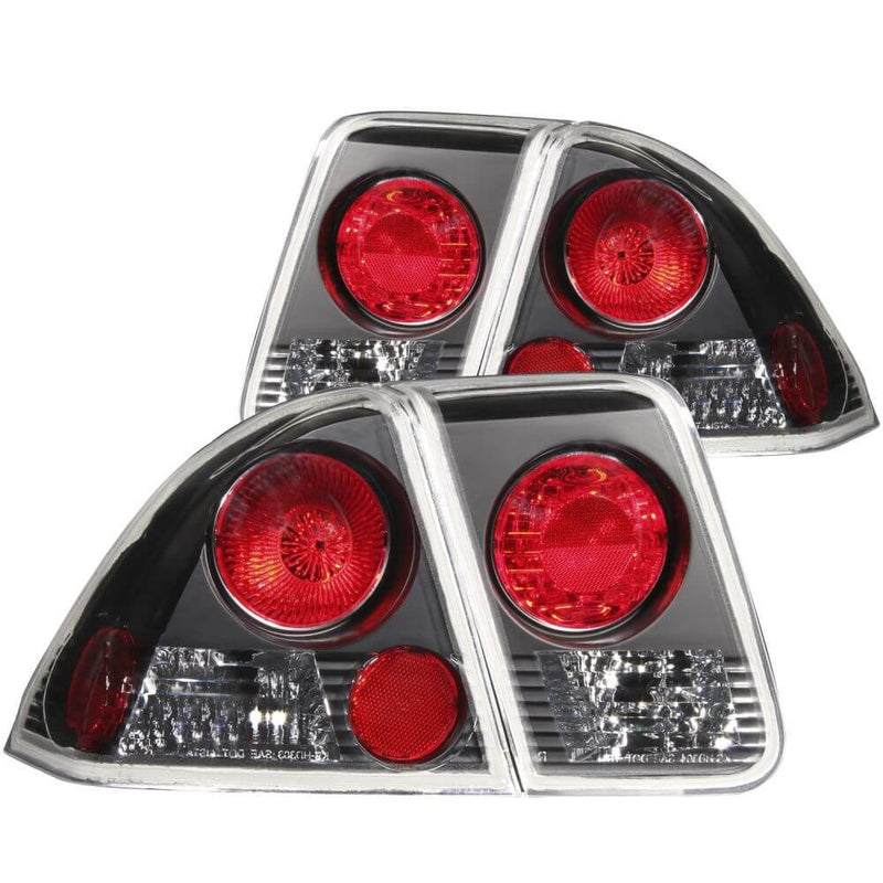 Anzo 221048 Tail Lights - Black
