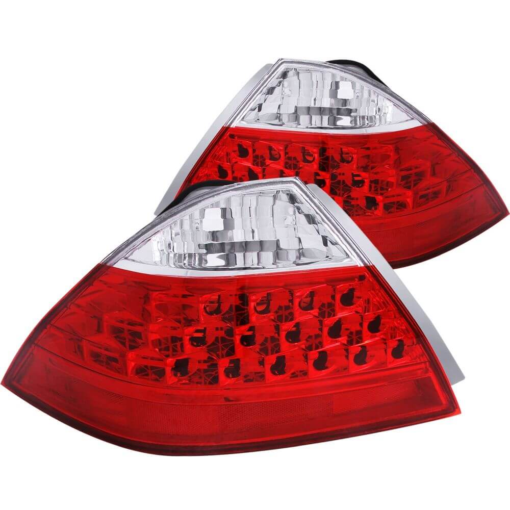 Anzo 221143 Tail Lights - Red/Clear (No LED Kit)