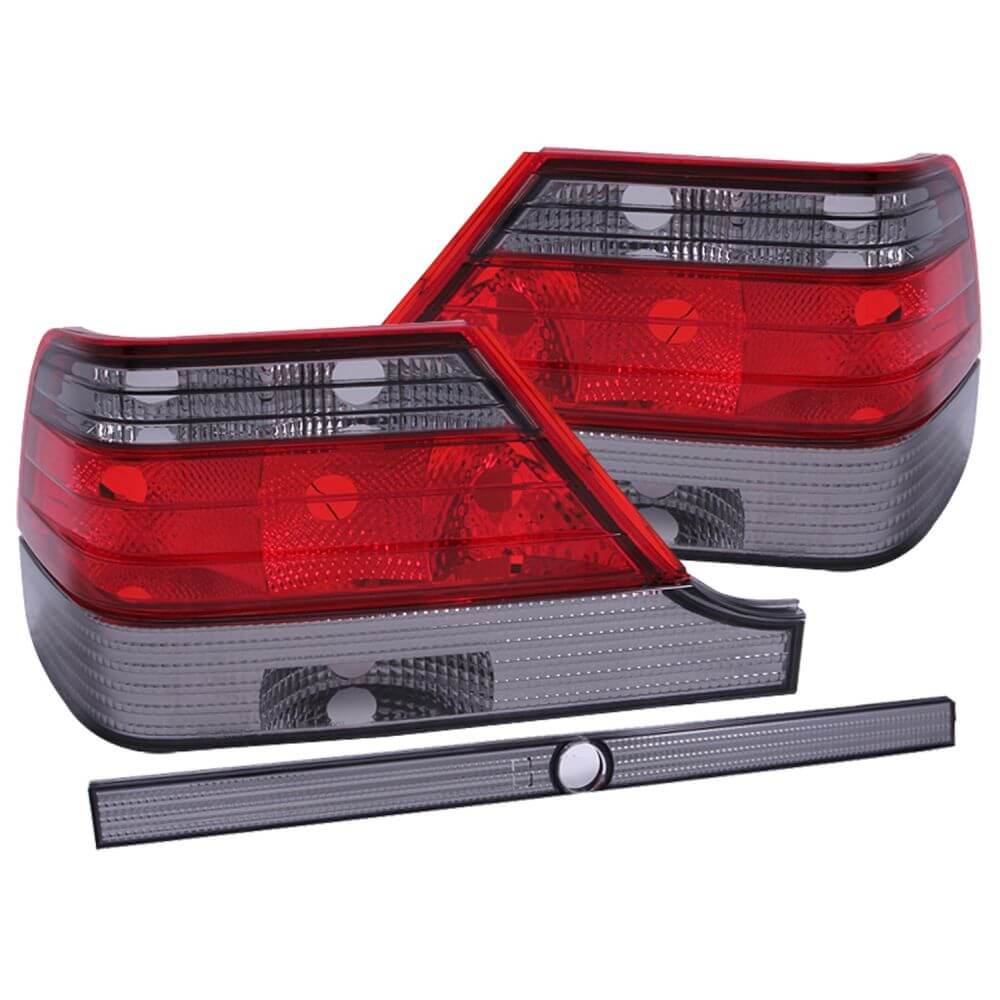 Anzo 221154 Tail Lights - Red/Smoke