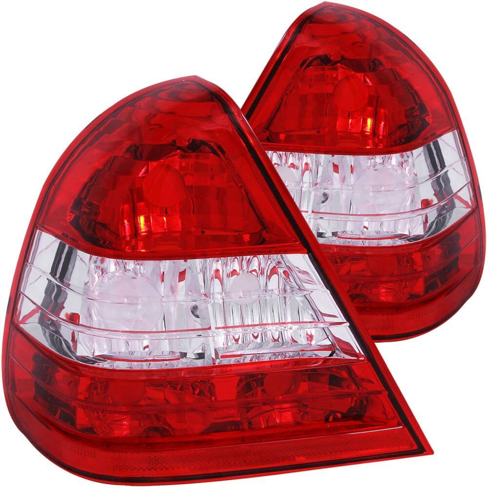 Anzo 221157 Tail Lights - Red/Clear