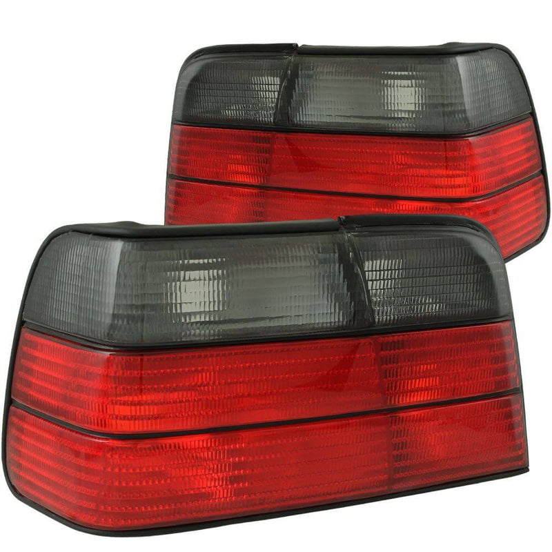Anzo 221200 Tail Lights - Red/Smoke