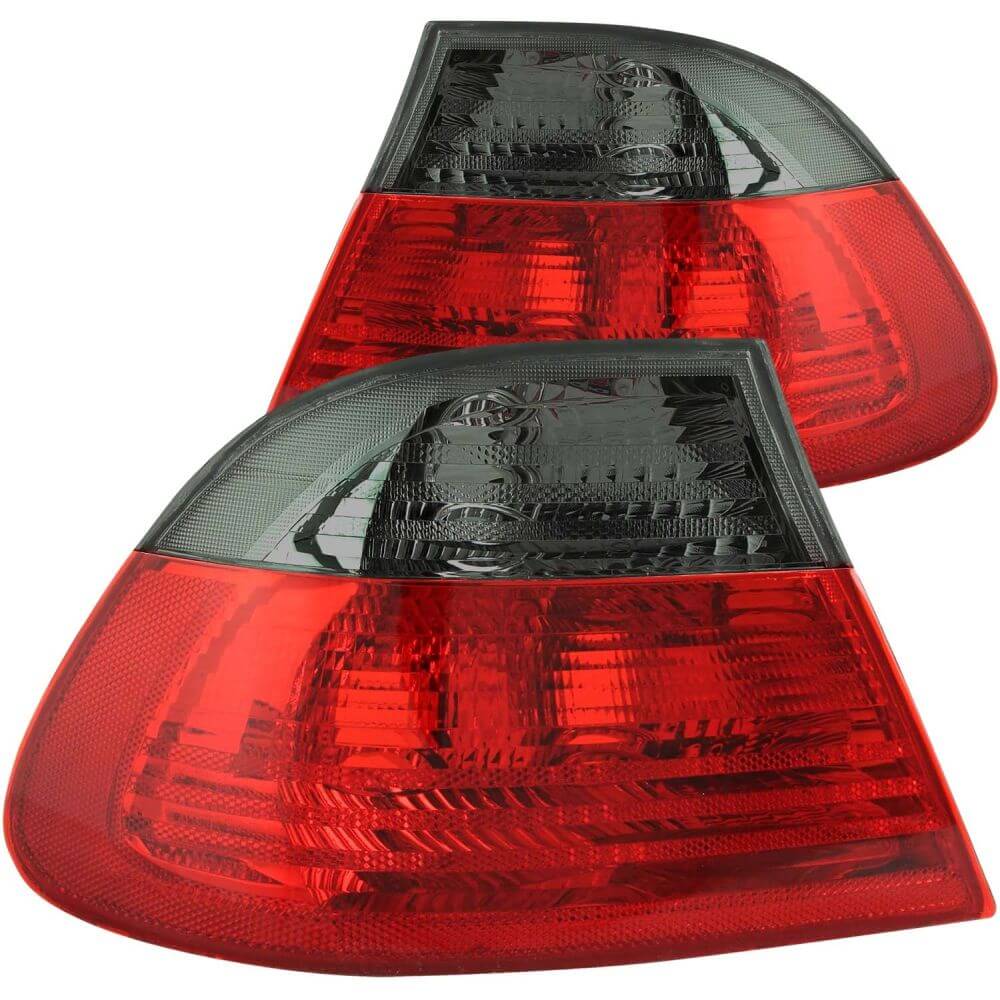 Anzo 221202 Tail Lights - Red/Smoke - Outer Lights