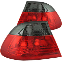 Anzo 221202 Tail Lights - Red/Smoke - Outer Lights