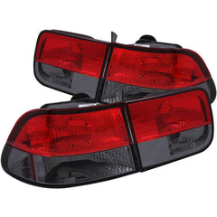 Anzo 221206 Tail Lights - Red/Smoke