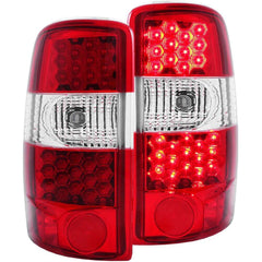 Anzo 311001 LED Tail Lights - LED - Red/Clear