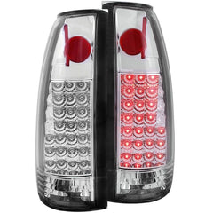 Anzo 311005 LED Tail Lights - LED - Chrome