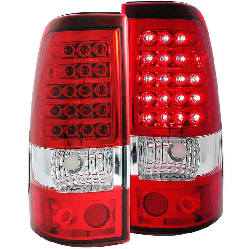 Anzo 311007 LED Tail Lights - LED - Red/Clear (Classic Body Only)
