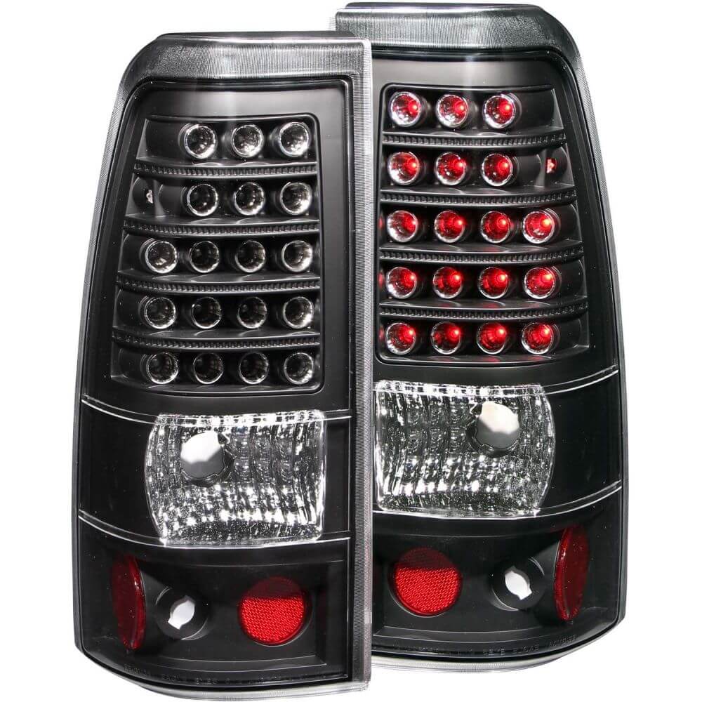 Anzo 311009 LED Tail Lights - LED - Black (Classic Body Only)