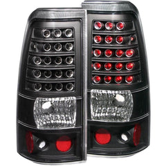 Anzo 311012 LED Tail Lights - LED - Black (Classic Body Only)