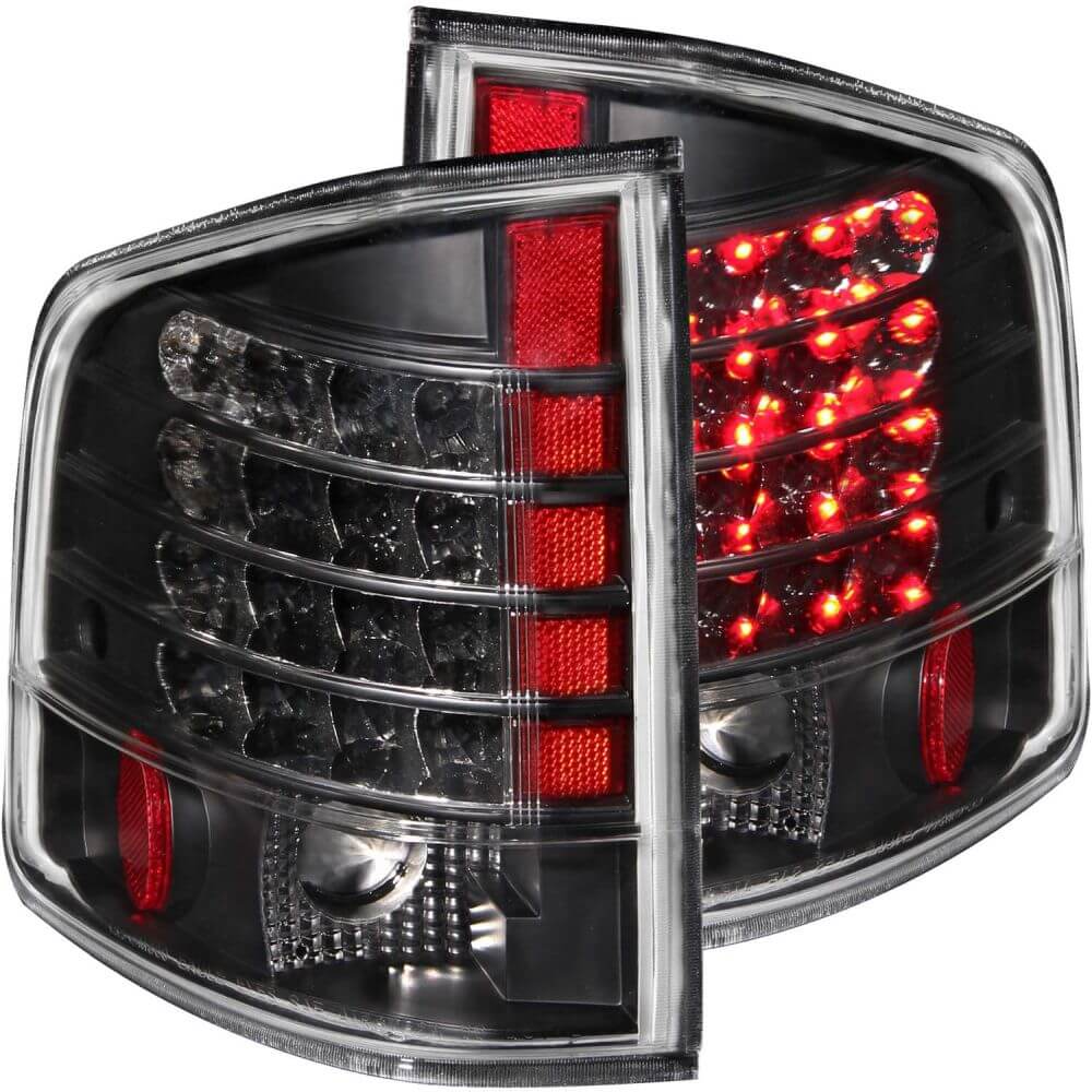 Anzo 311015 LED Tail Lights - LED - Black