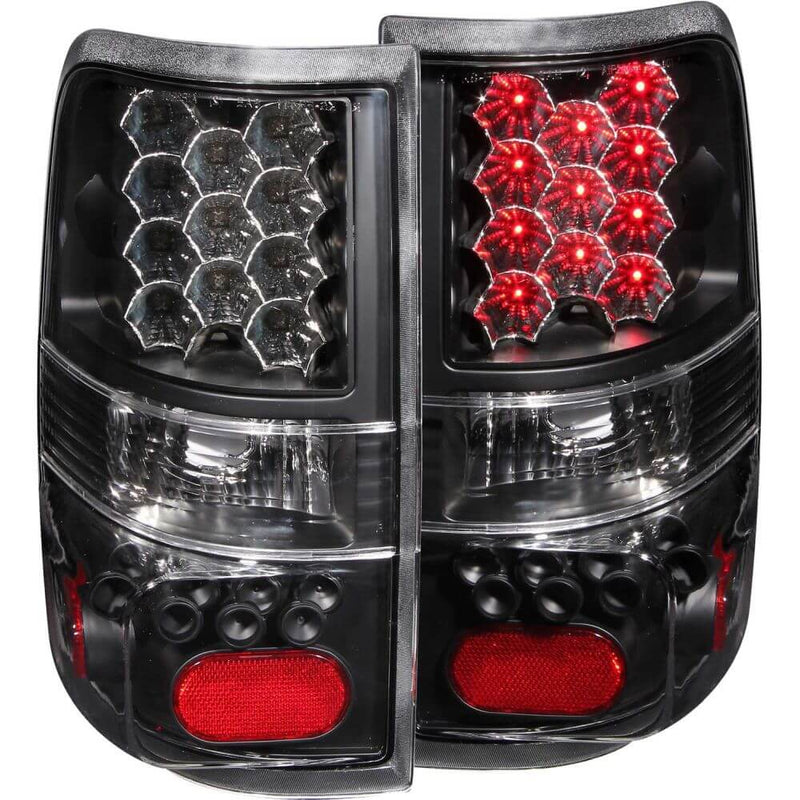 Anzo 311024 LED Tail Lights - LED - Black