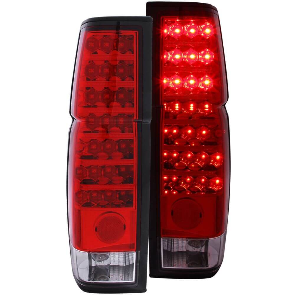 Anzo 311034 LED Tail Lights - LED - Red/Clear