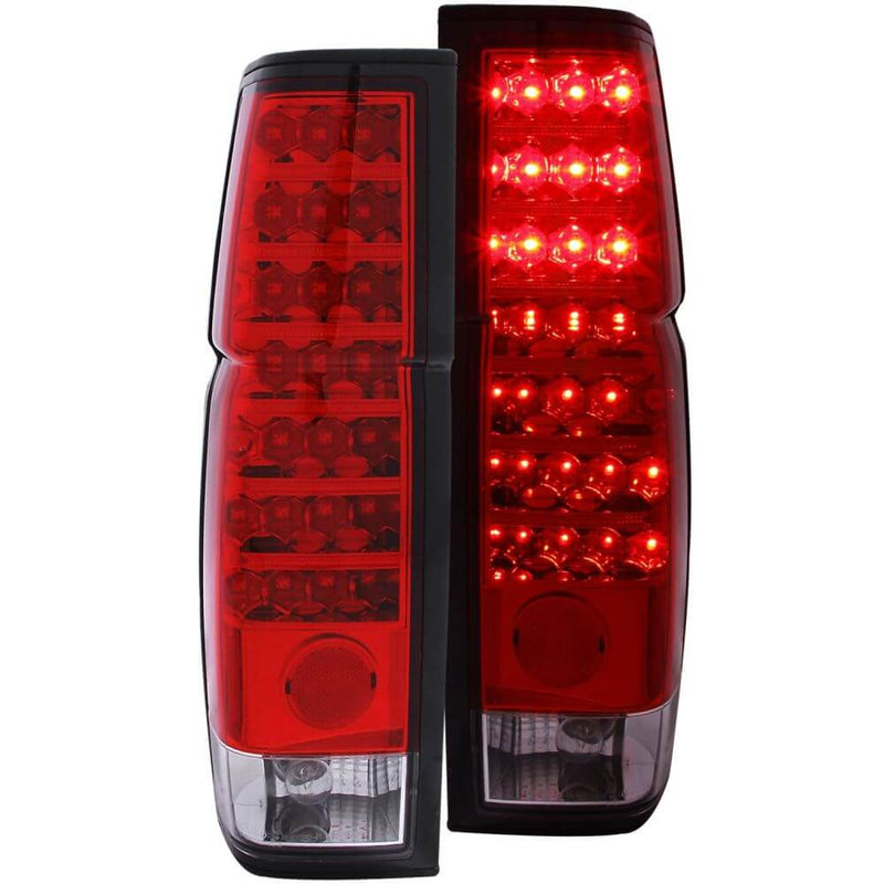 Anzo 311034 LED Tail Lights - LED - Red/Clear