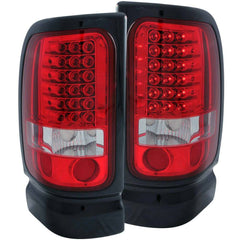 Anzo 311052 LED Tail Lights - Red/Clear