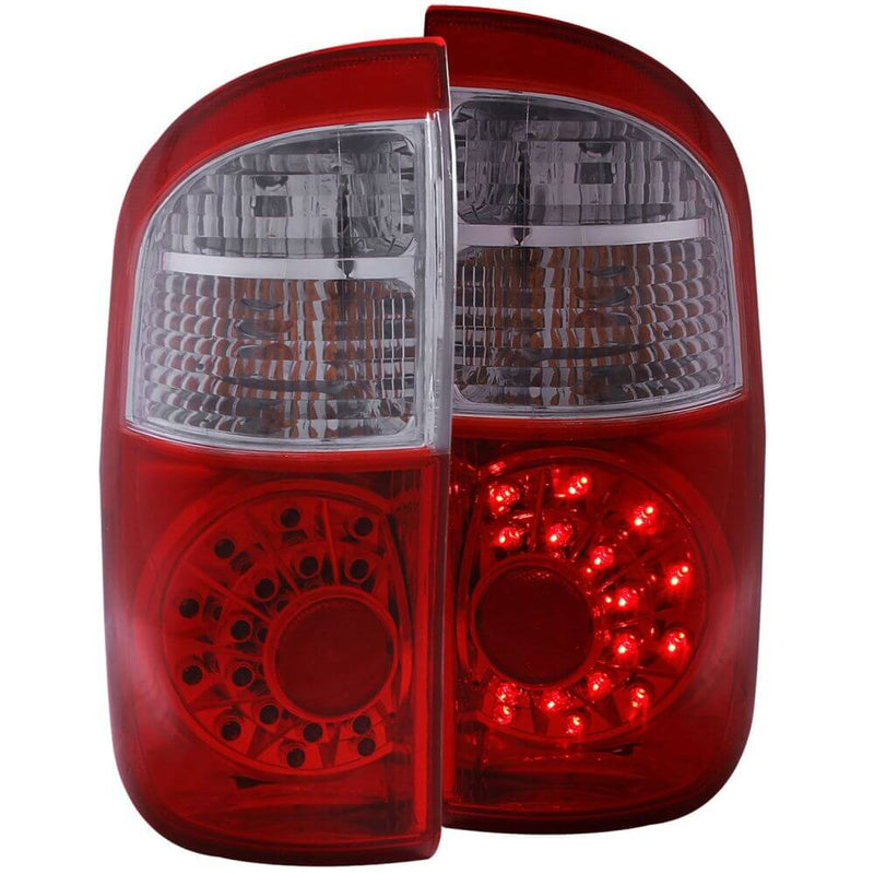 Anzo 311060 LED Tail Lights - LED - Red/Clear