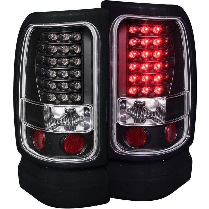 Anzo 311073 LED Tail Lights - LED - Black