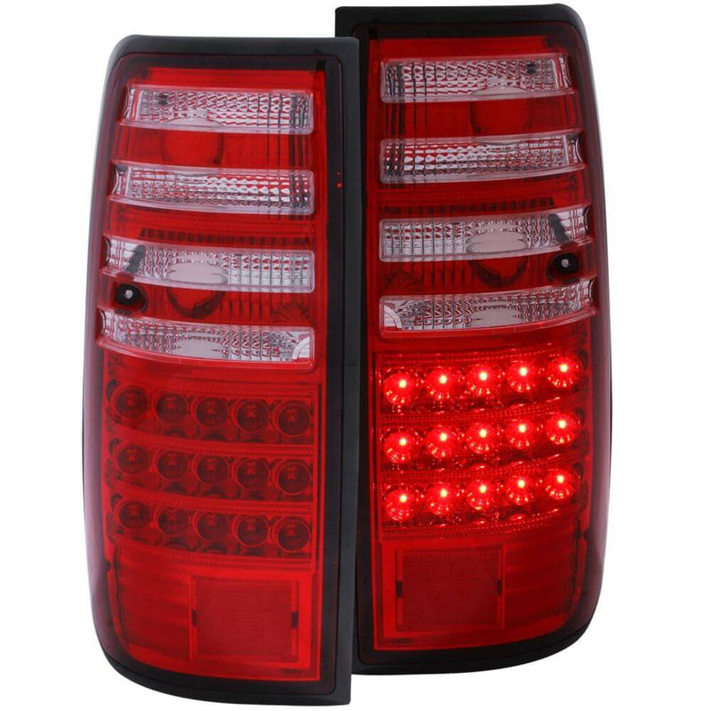 Anzo 311095 LED Tail Lights - LED - Red/Clear