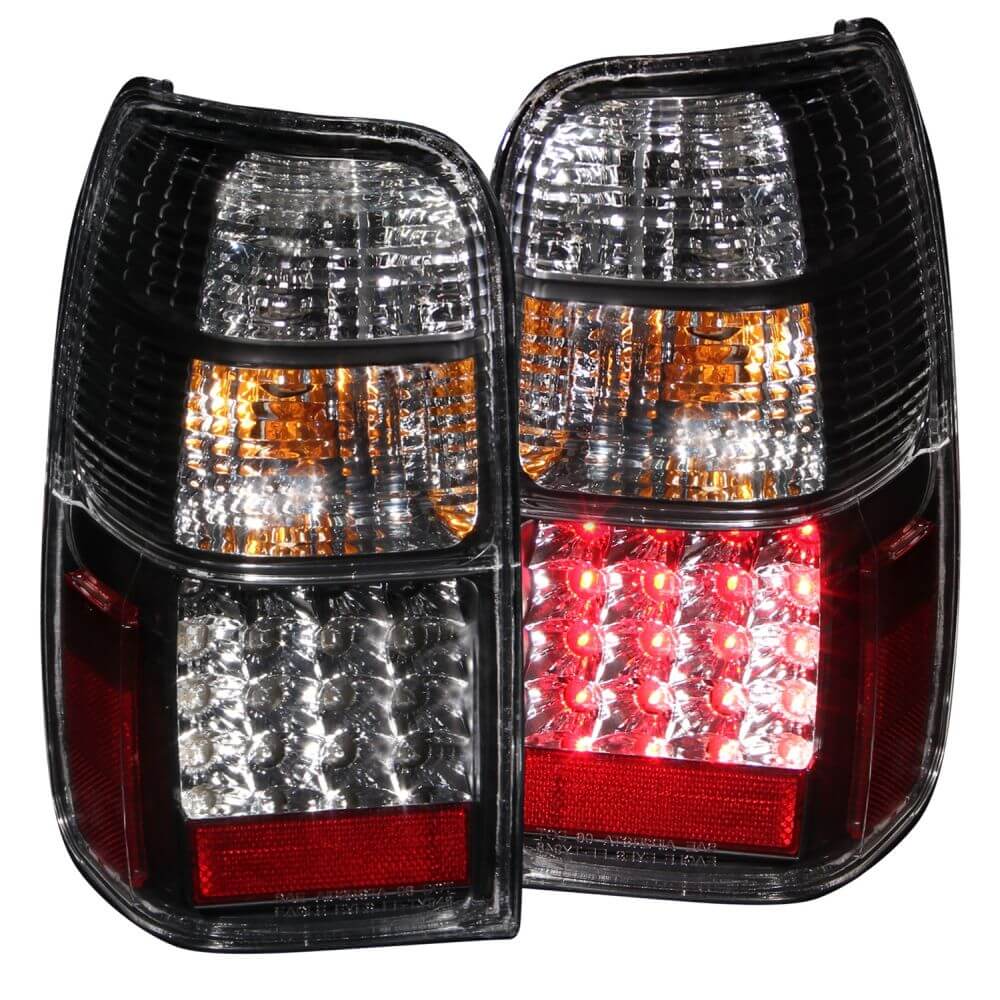 Anzo 311099 LED Tail Lights - LED Jdm - Black