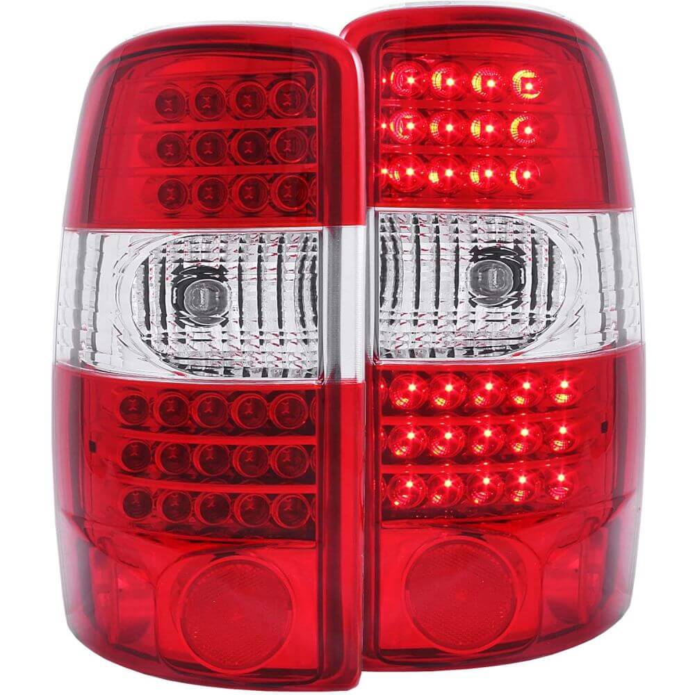 Anzo 311100 LED Tail Lights - G2 LED - Red/Clear
