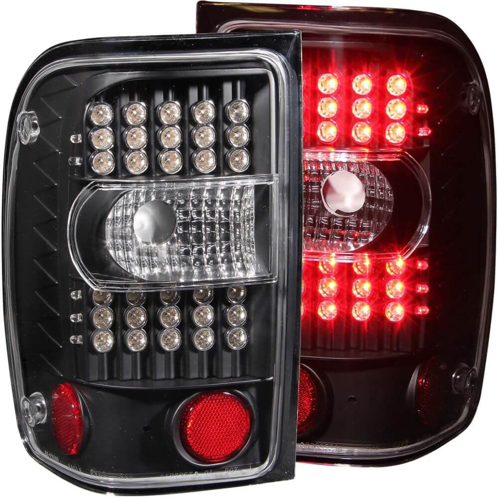 Anzo 311107 LED Tail Lights - LED - Black G2