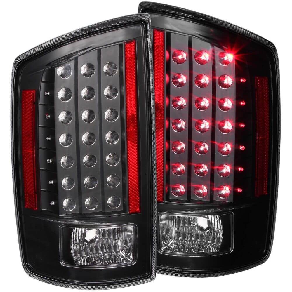 Anzo 311123 LED Tail Lights - LED/ - Black