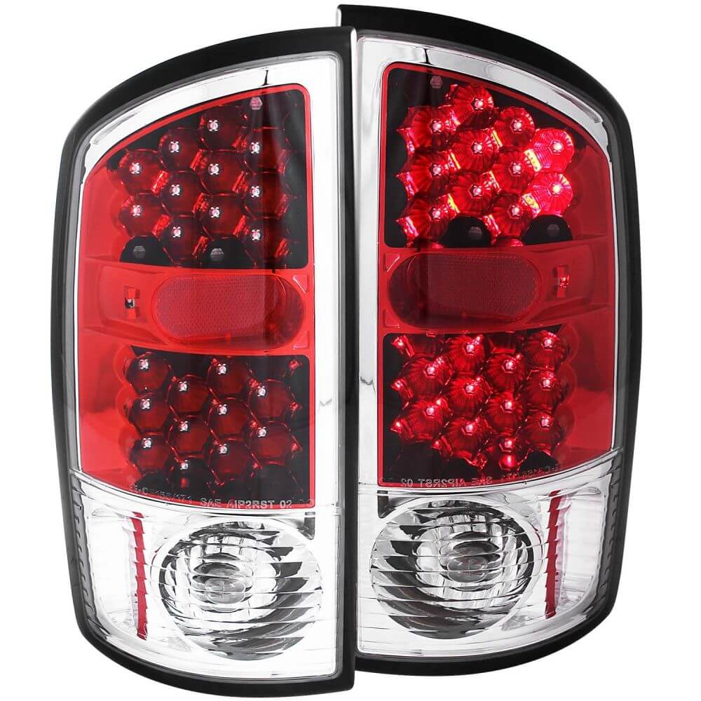 Anzo 311133 LED Tail Lights - LED - Red/Clear