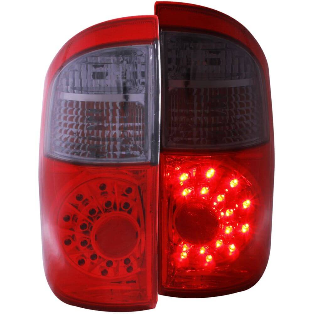 Anzo 311177 LED Tail Lights - LED - Red/Smoke