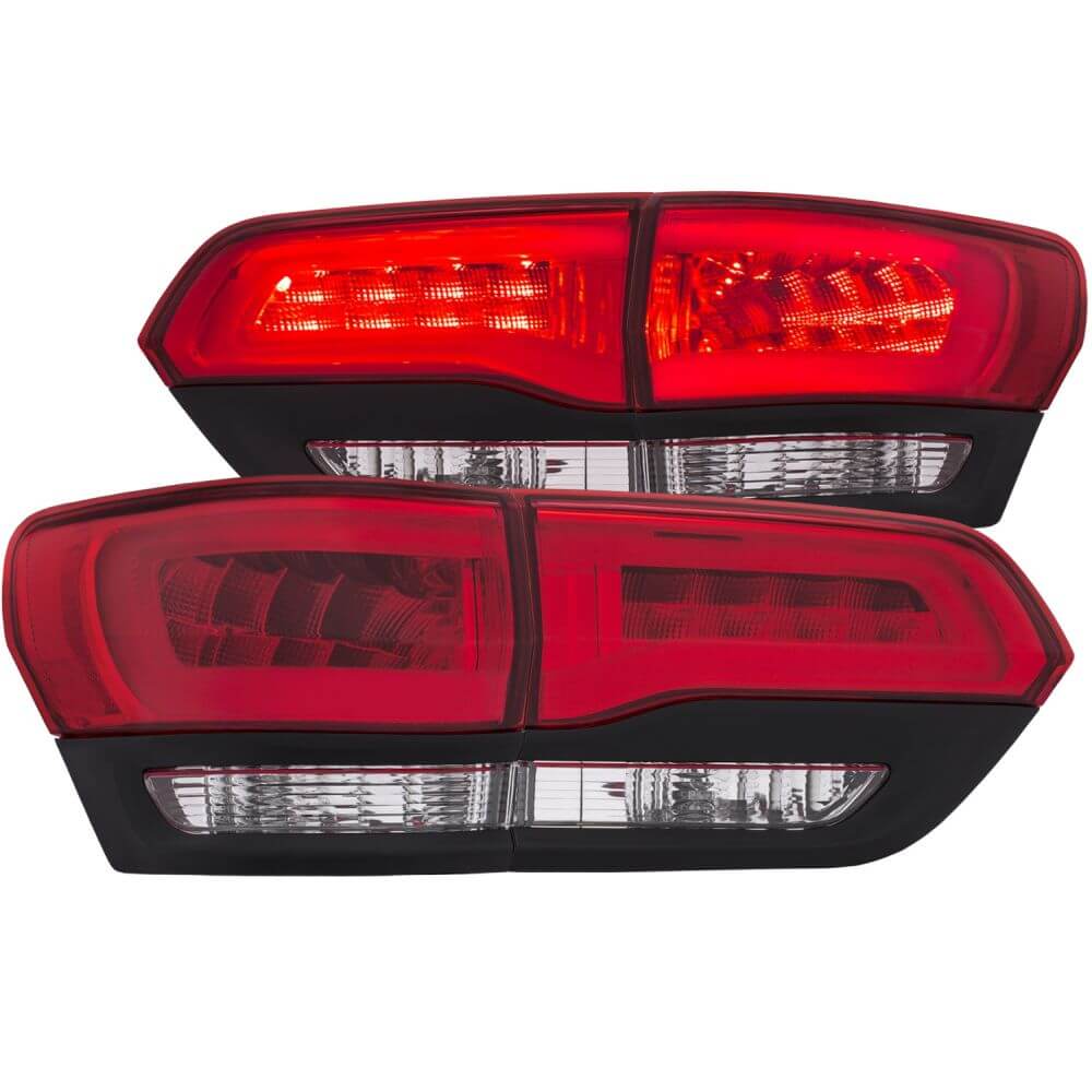 Anzo 311268 LED Taillights Red/Clear