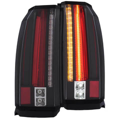 Anzo 311275 Clear LED Black Taillights