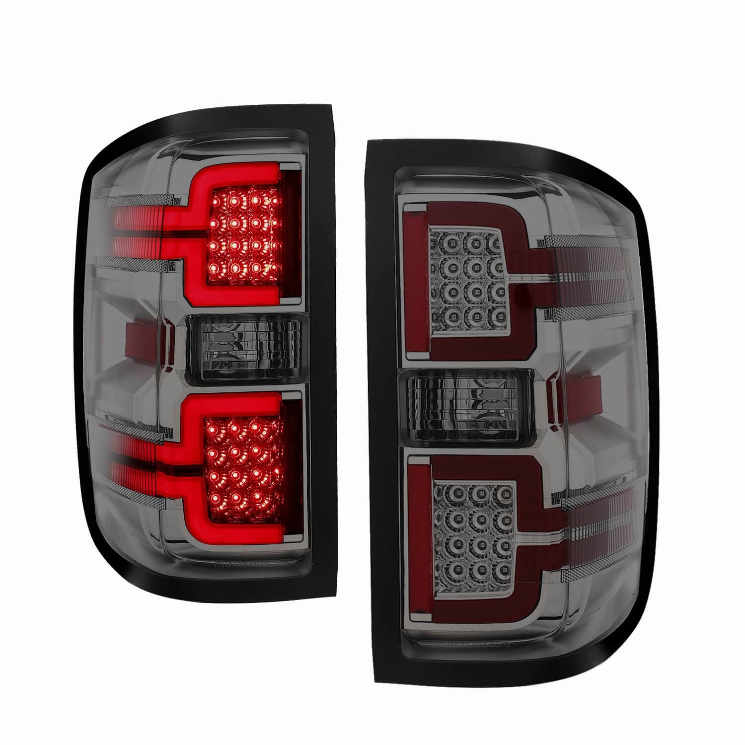 Anzo 311290 LED Tail Lights With Smoke Lens