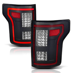 Anzo 311293 LED Tail Lights With Black Sequential Lens