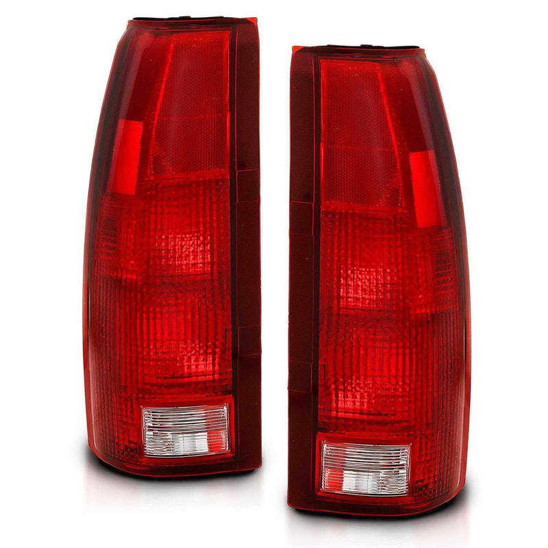 Anzo 311301 Euro Tail Lights With Red/Clear Lens