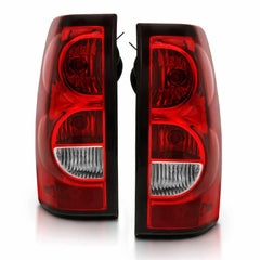 Anzo 311302 Euro Tail Lights With Red/Clear Lens