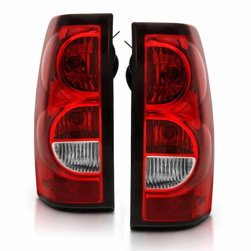 Anzo 311302 Euro Tail Lights With Red/Clear Lens