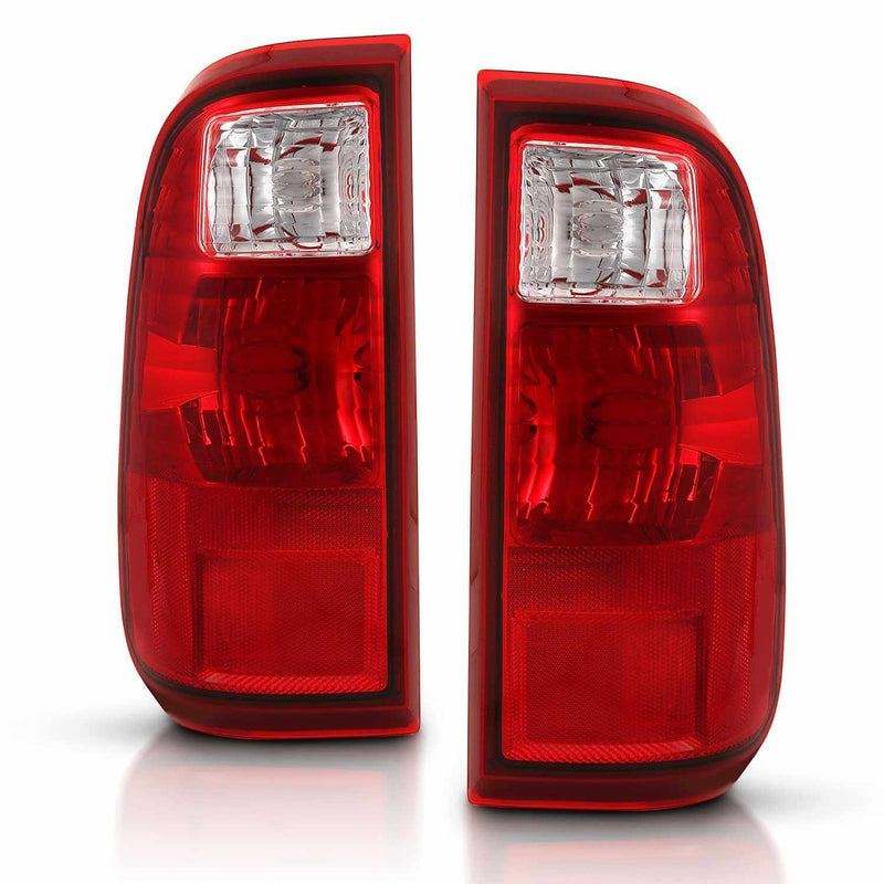 Anzo 311305 Euro Tail Lights With Red/Clear Lens