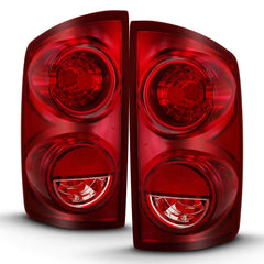 Anzo 311309 Euro Tail Lights With Red Lens