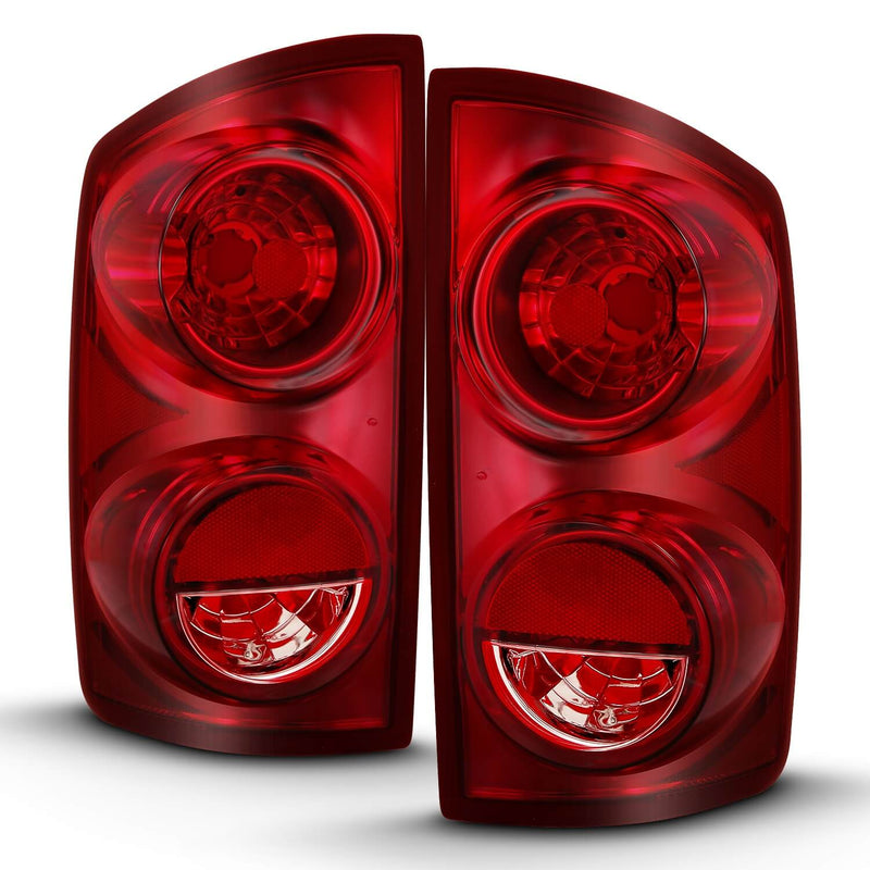 Anzo 311309 Euro Tail Lights With Red Lens
