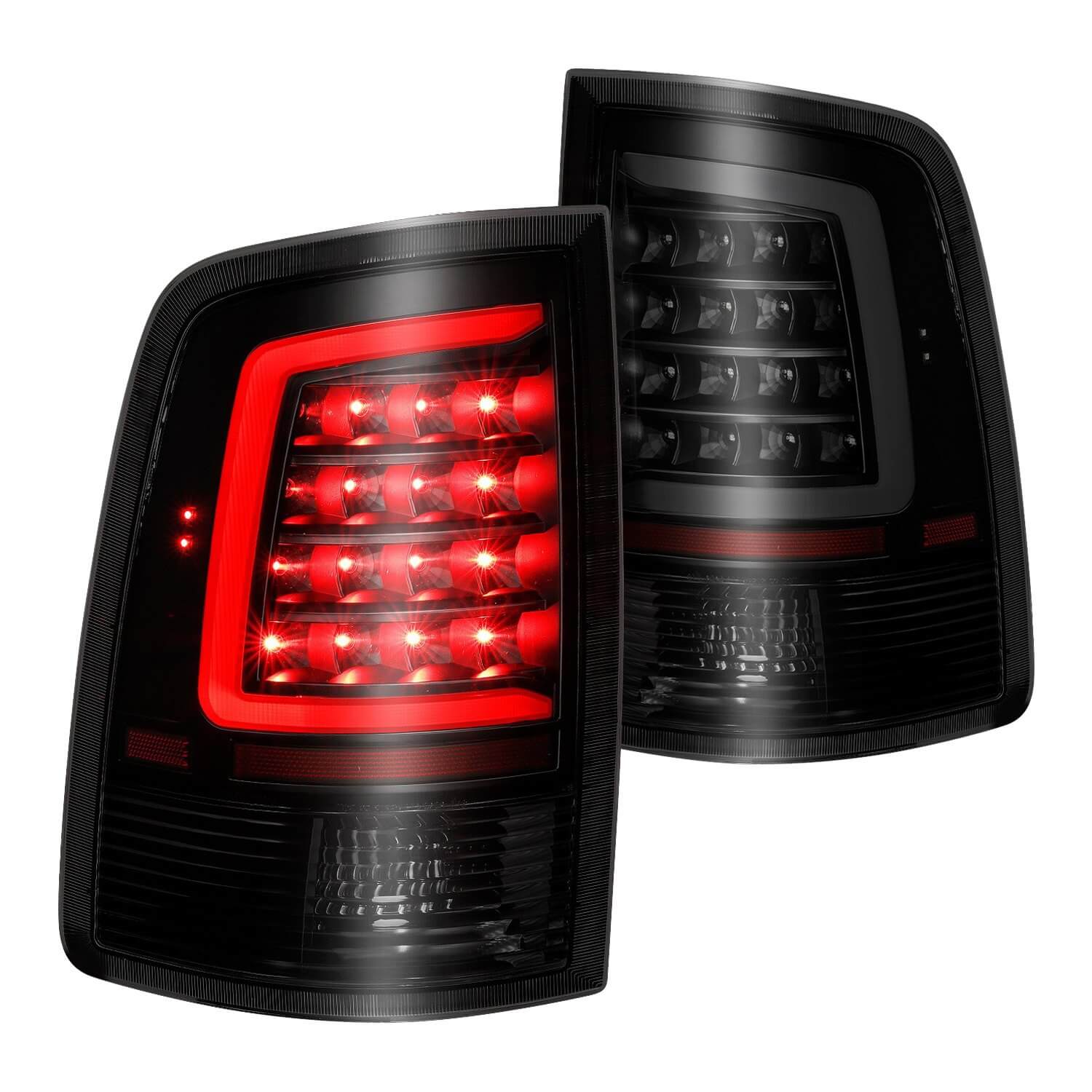 Anzo 311319 Plank Style LED Tail Lights With Smoke Lens