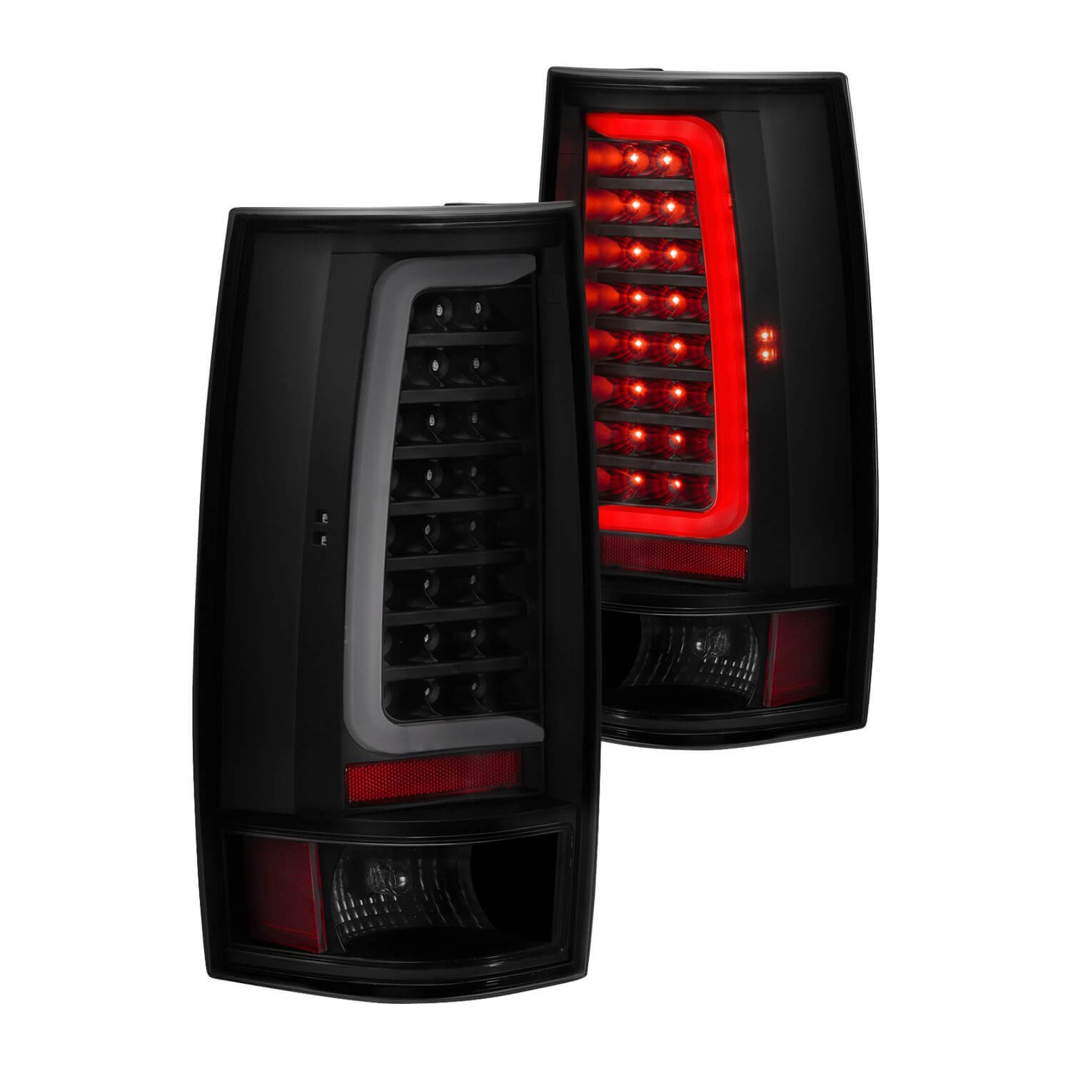Anzo 311322 Plank Style LED Tail Lights With Smoke Lens