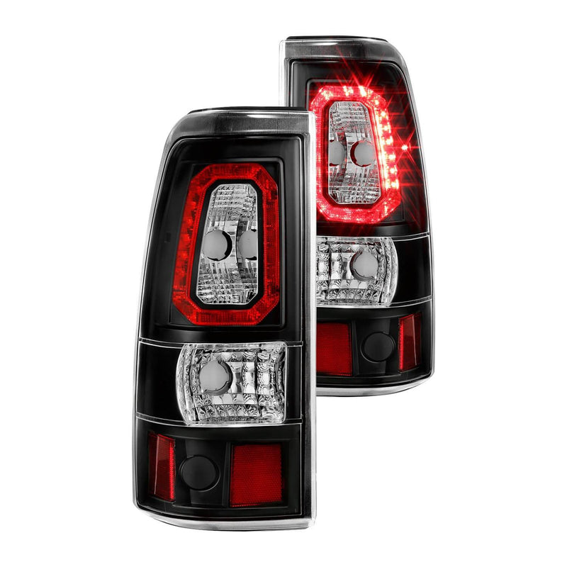 Anzo 311324 Plank Style LED Tail Lights With Clear Lens