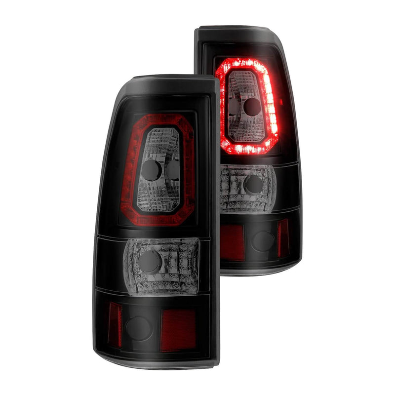 Anzo 311328 Plank Style LED Tail Lights With Smoke Lens