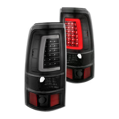 Anzo 311333 Plank Style LED Tail Lights With Clear Lens
