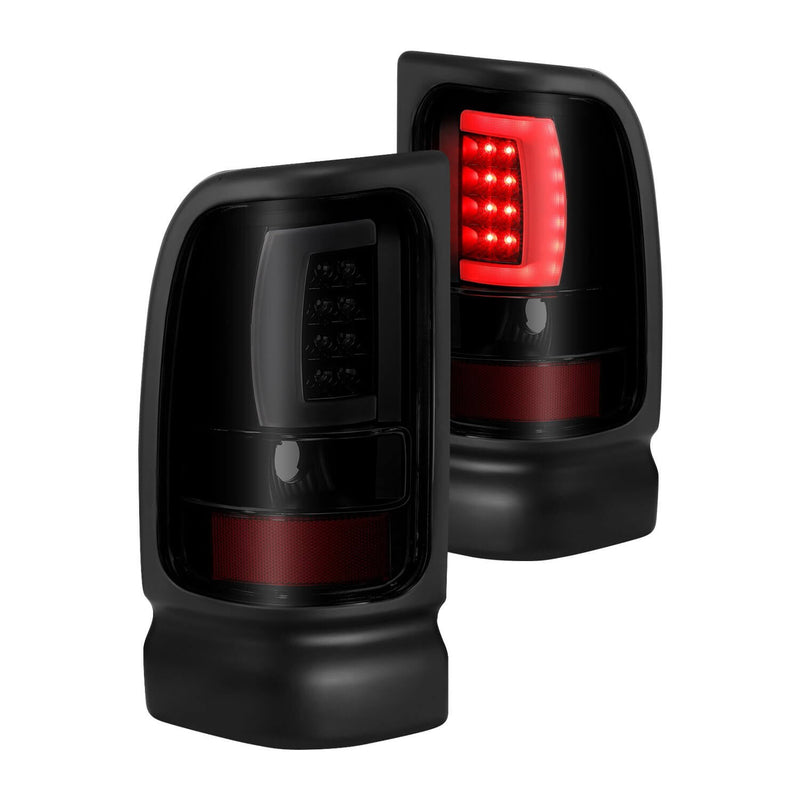 Anzo 311340 Plank Style LED Tail Lights With Smoke Lens