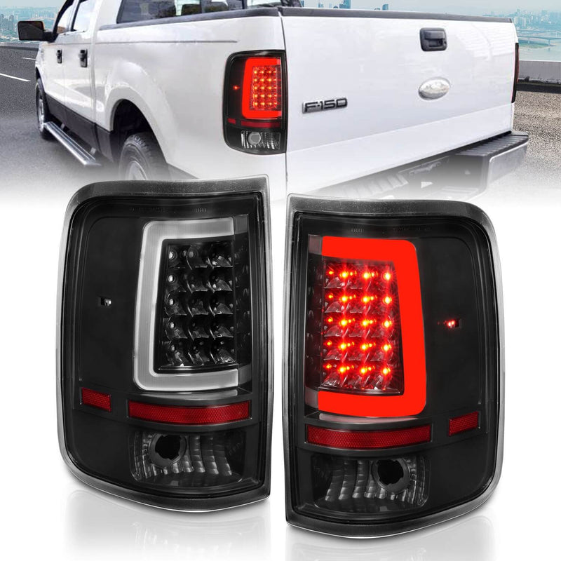 Anzo 311342 LED Tail Lights With Clear Lens