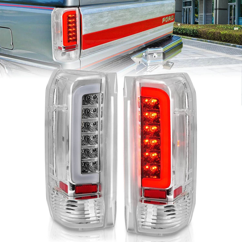 Anzo 311352 LED Tail Lights With Clear Lens
