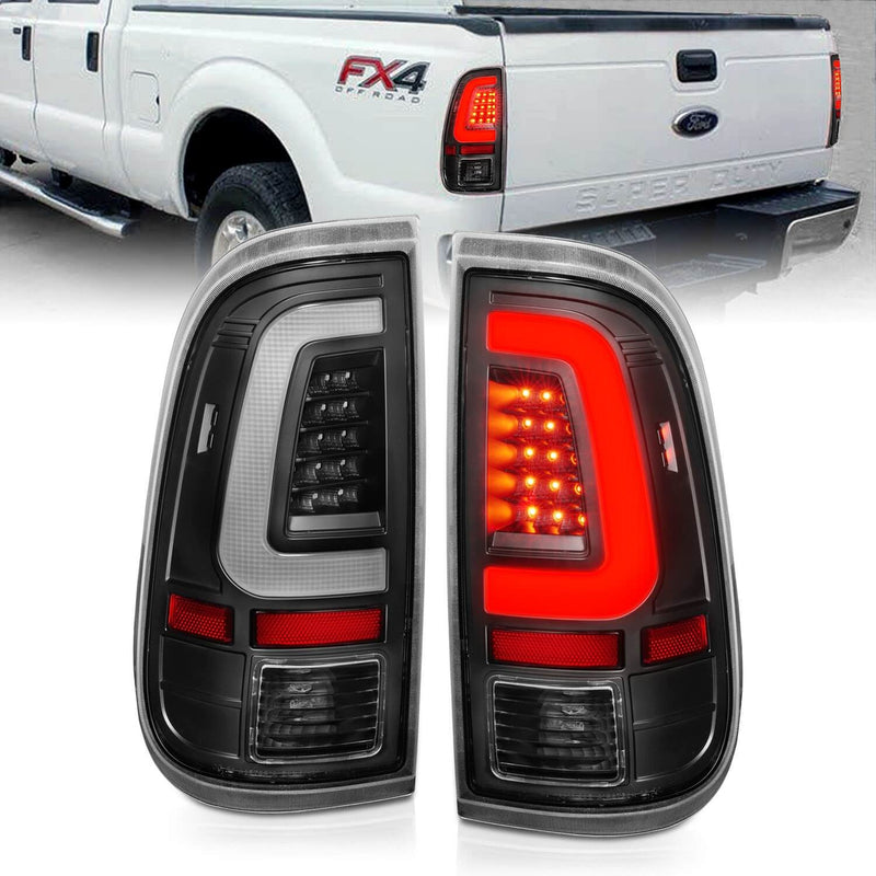 Anzo 311356 LED Tail Lights With Clear Lens